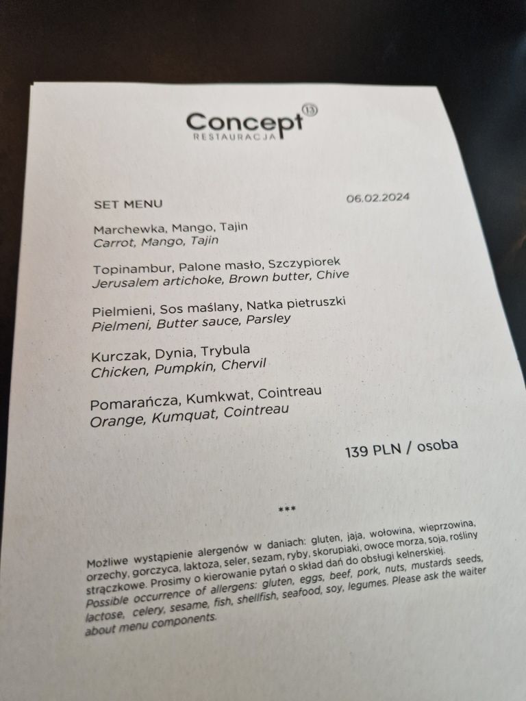Concept 13 Restaurant