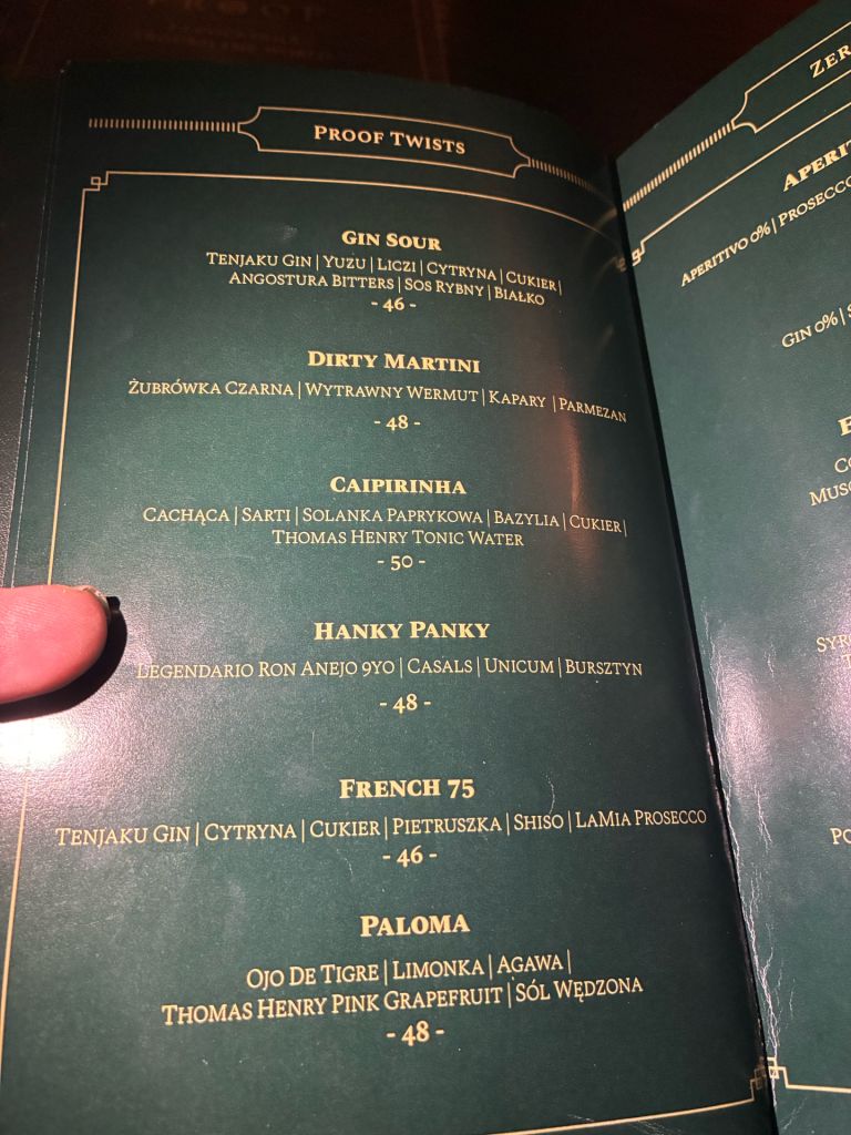 Proof Cocktail Bar